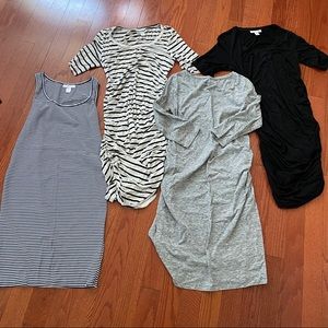 Set of 4 Maternity Dresses - size Medium